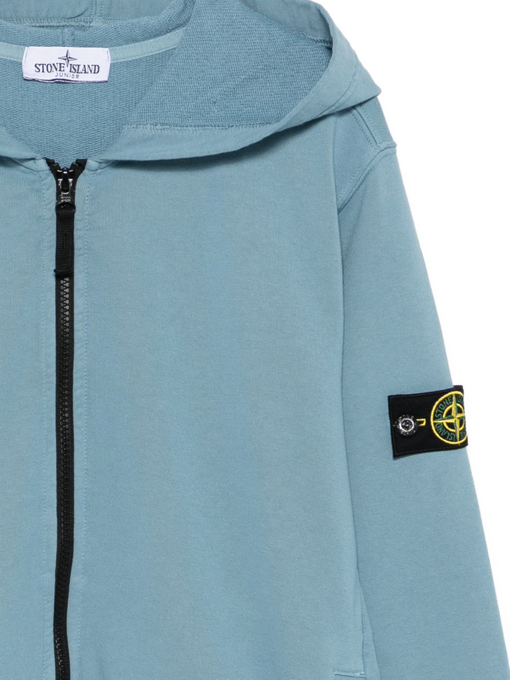 Felpa blu per bambino 66100004S0040 V004A Stone Island Kids 