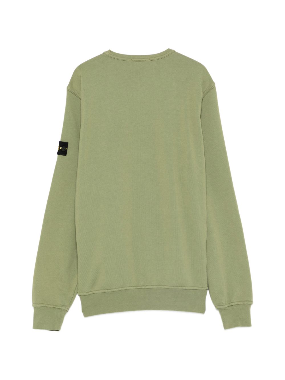 Felpa verde oliva per bambino 66100005S0040 V0058 Stone Island Kids 