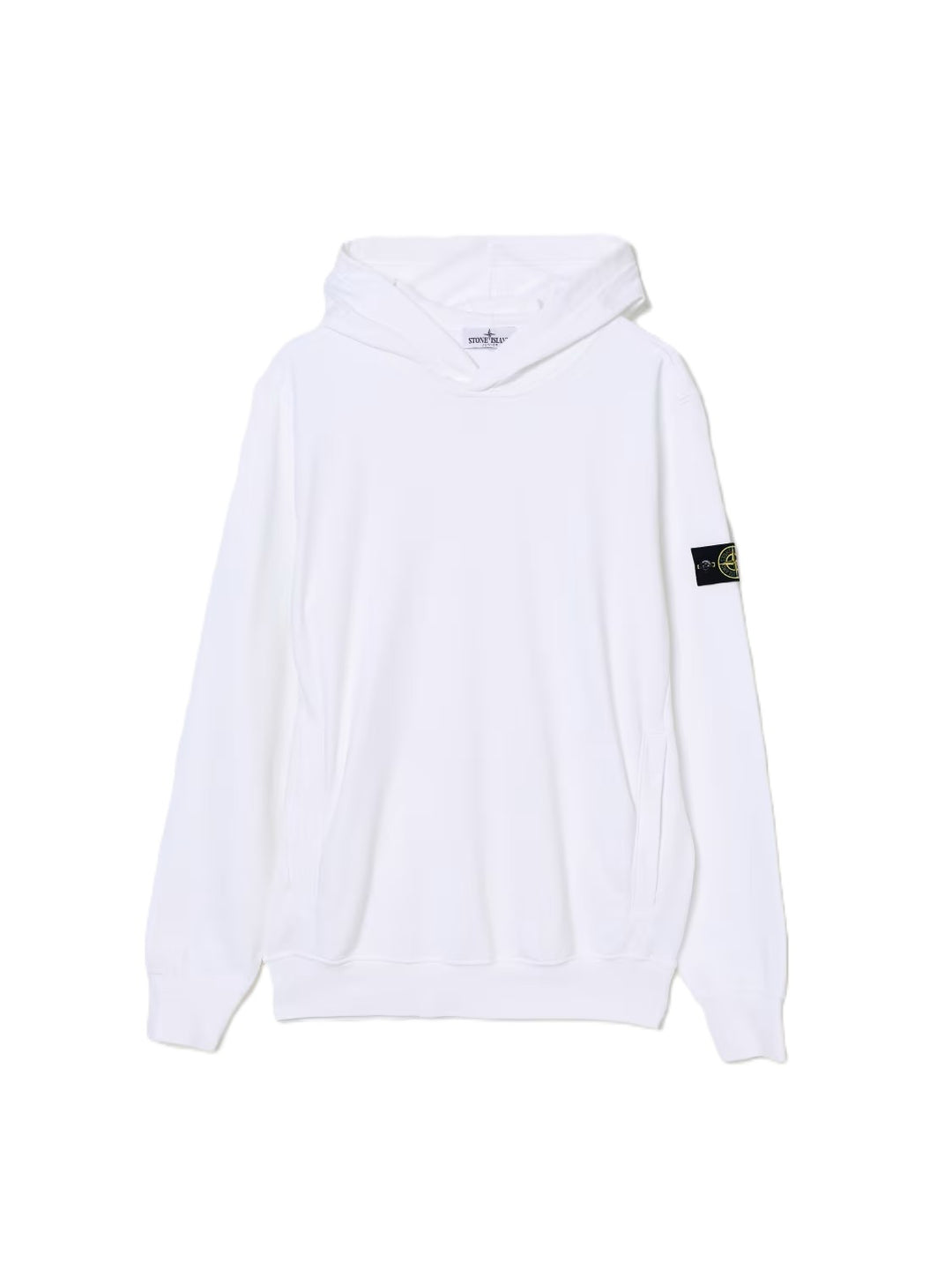 Felpa bianca per bambino 66100014S0040 V0001 Stone Island Kids 