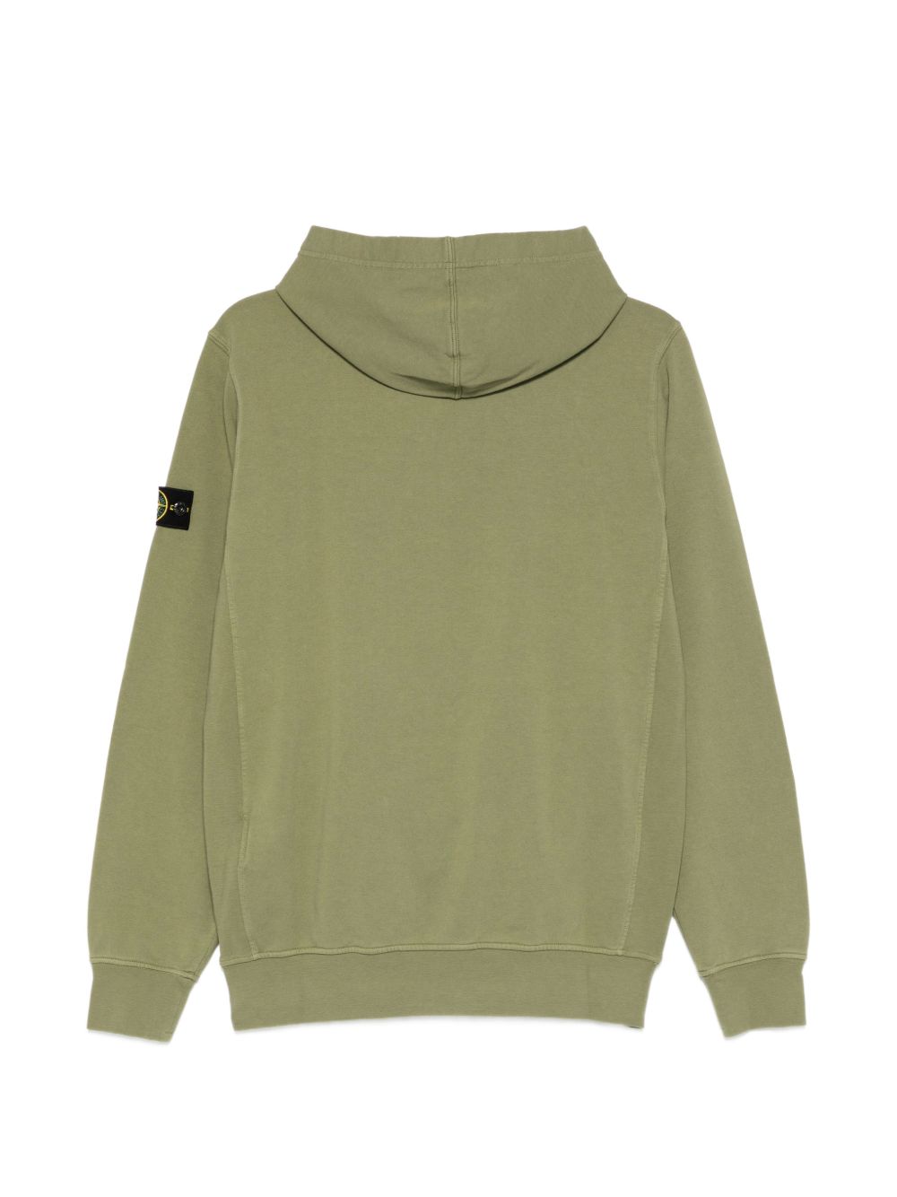 Felpa verde oliva per bambino 66100014S0040 V0058 Stone Island Kids 