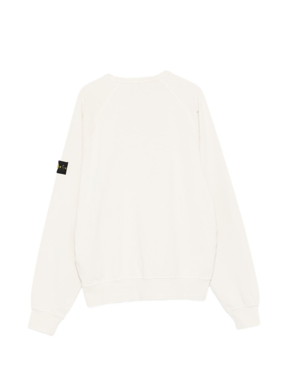 Felpa bianco sporco per bambino 66100015S0040 V0097 Stone Island Kids 