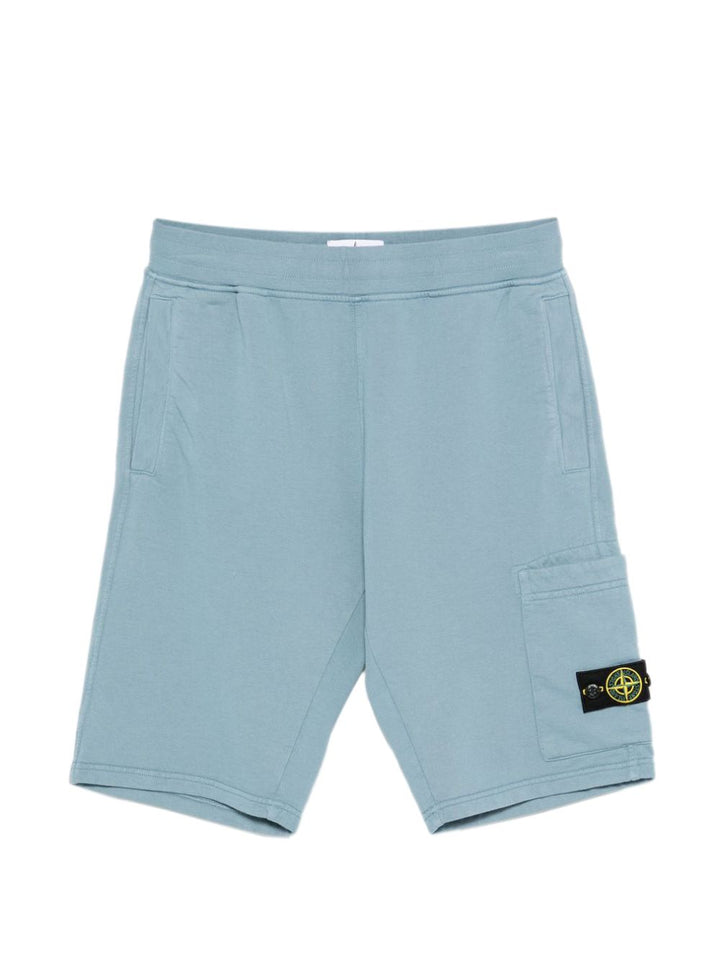 Bermuda celeste per bambino 66200006S0040 V004A Stone Island Kids 