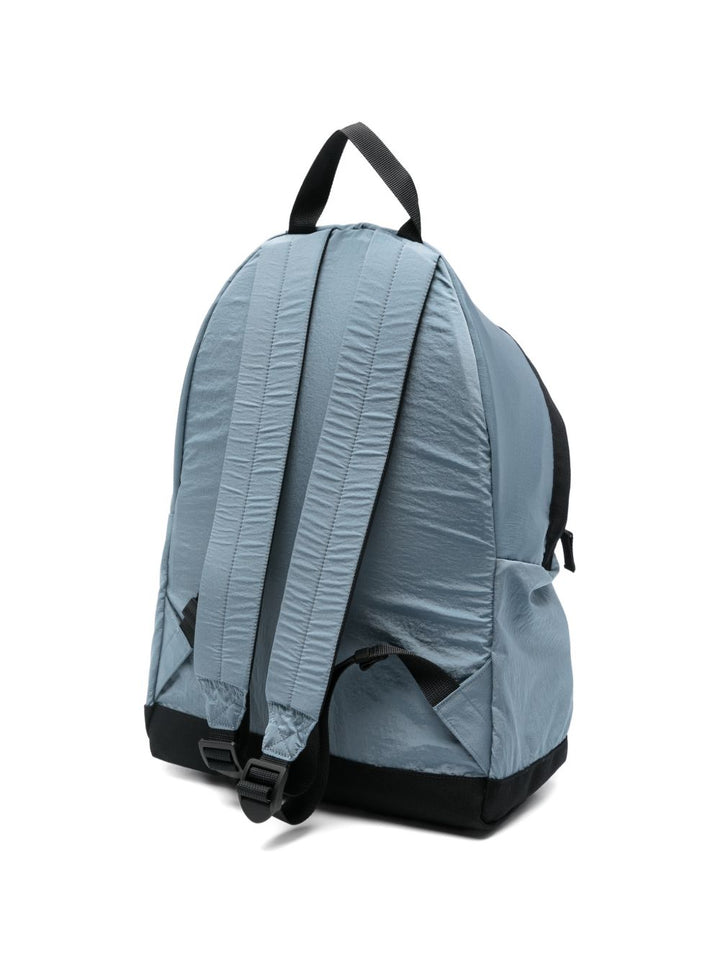 Zaino blu per bambino 69200003S0064 V004A Stone Island Kids 
