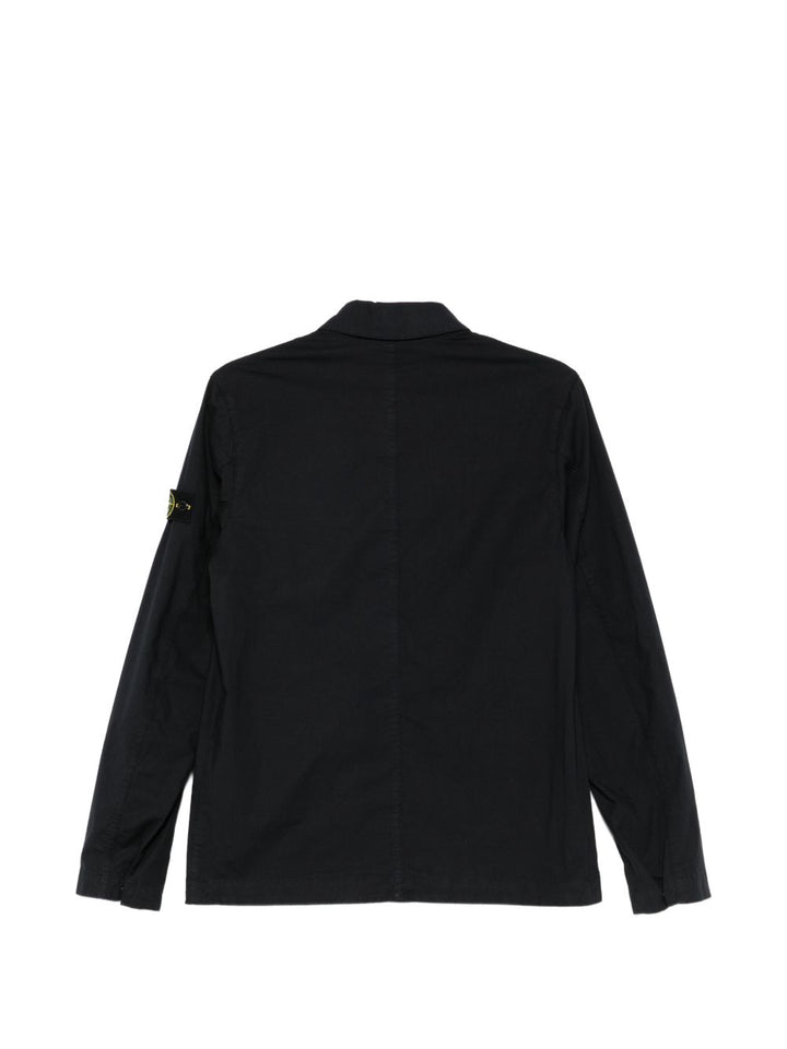 Giacca blu navy per bambino 6A100001S0001 V0020 Stone Island Kids 