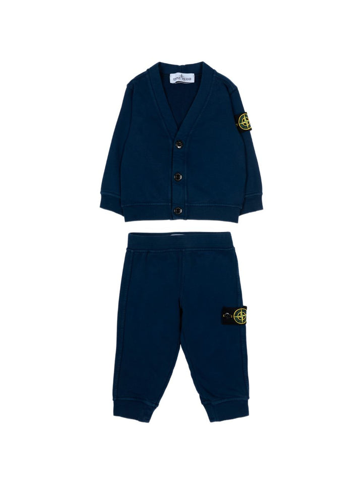Completo bly navy per neonato 6M200001S0917 V0020 Stone Island Kids 