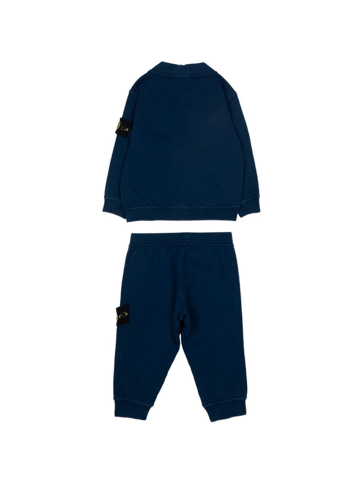 Completo bly navy per neonato 6M200001S0917 V0020 Stone Island Kids 