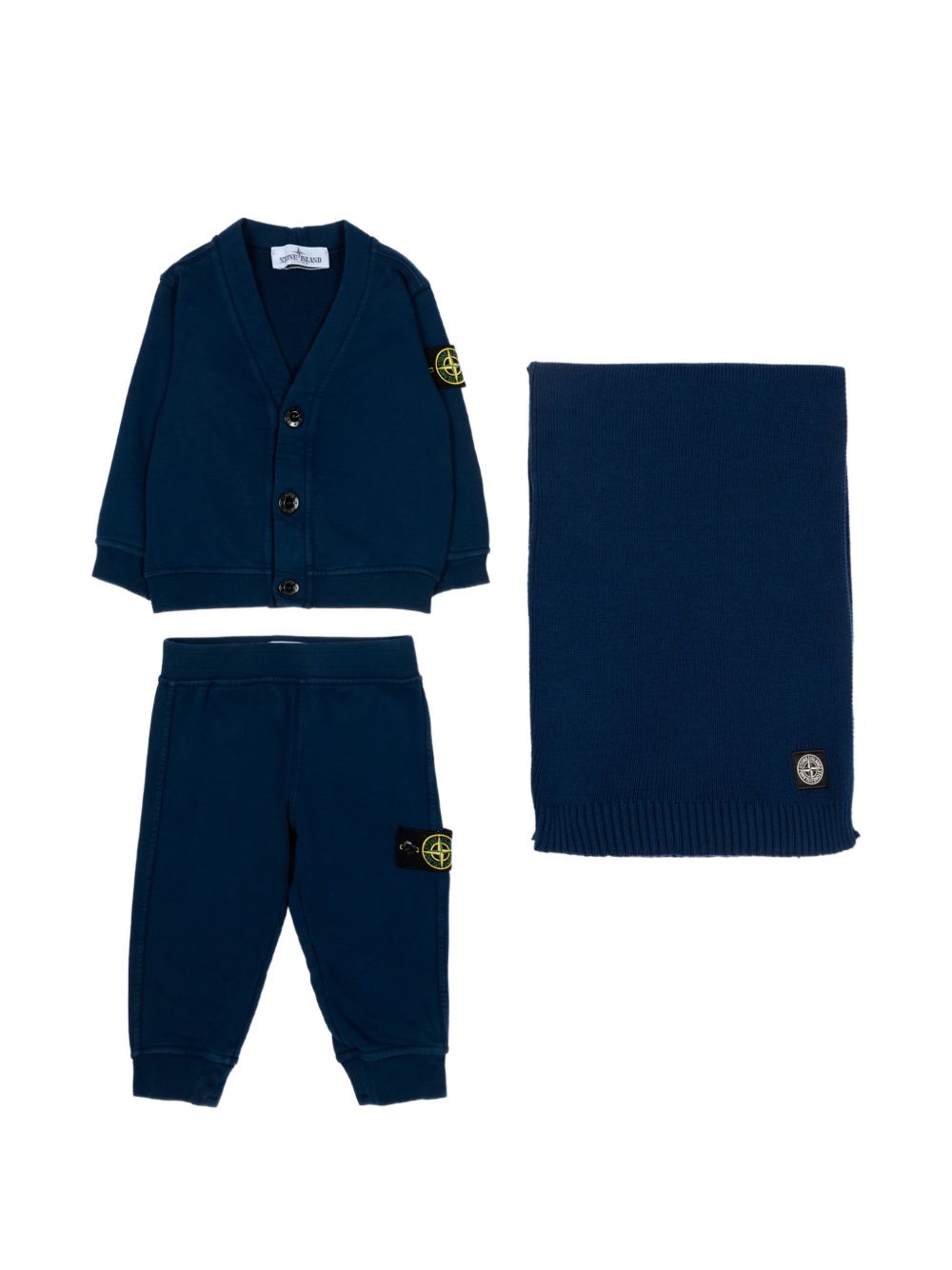Completo bly navy per neonato 6M200001S0917 V0020 Stone Island Kids 