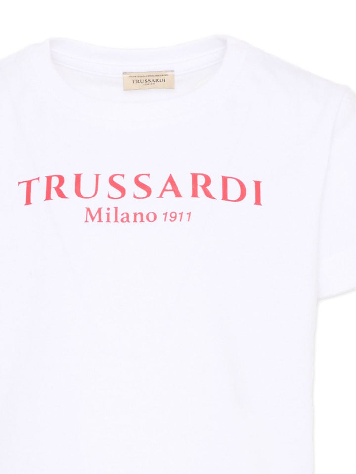 Completo bianco/blu per bambino TIP26008K WHIBLU Trussardi Kids 