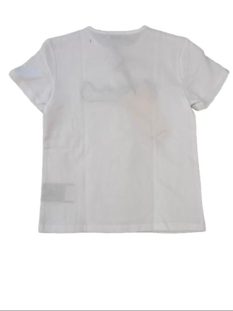 T-shirt bianco per neonato TIP26037TS WHI Trussardi Kids 