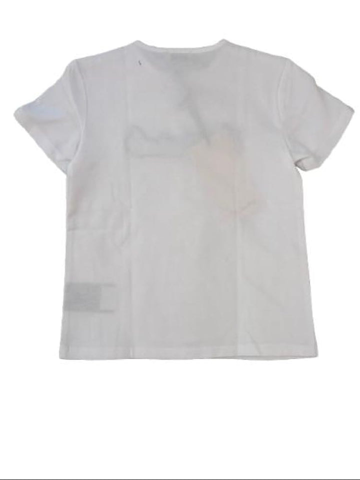 T-shirt bianco per neonato TIP26037TS WHI Trussardi Kids 