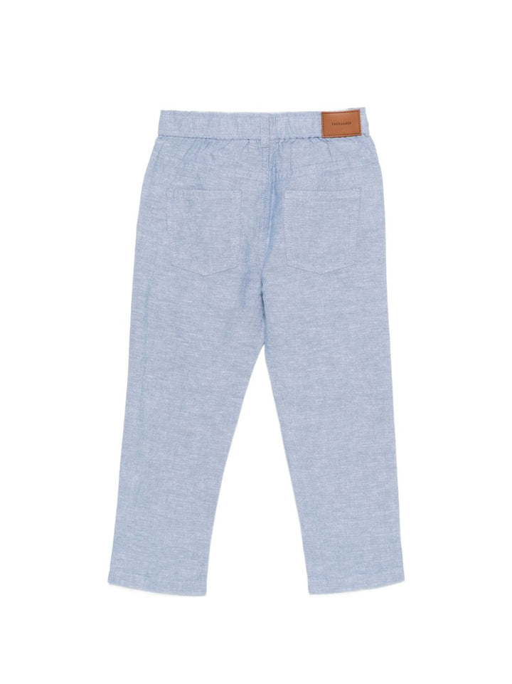 Pantalone blu per bambino TIP26038PAK BLU Trussardi Kids 