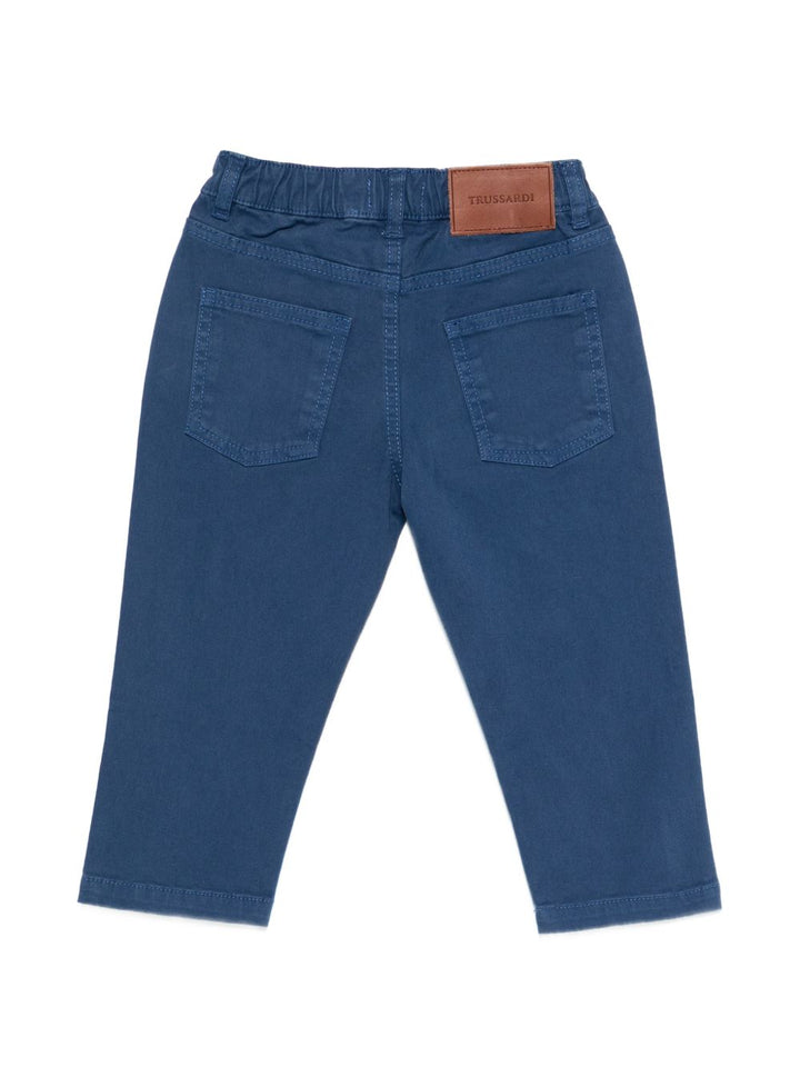 Pantalone blu per neonato TIP26040PA BLU Trussardi Kids 