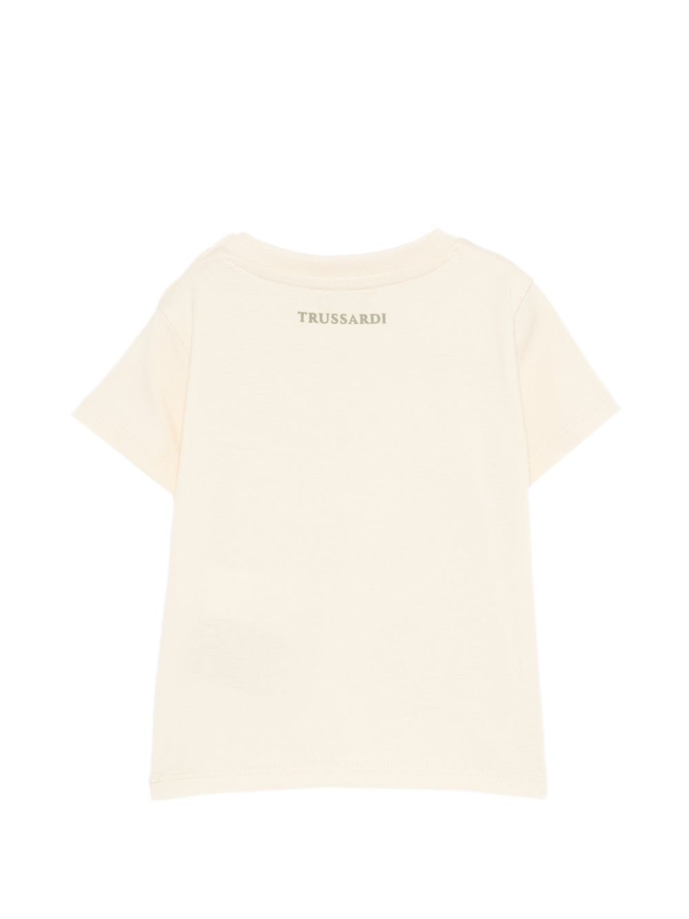 T-shirt beige per neonato TIP26047TS BEINEW Trussardi Kids 