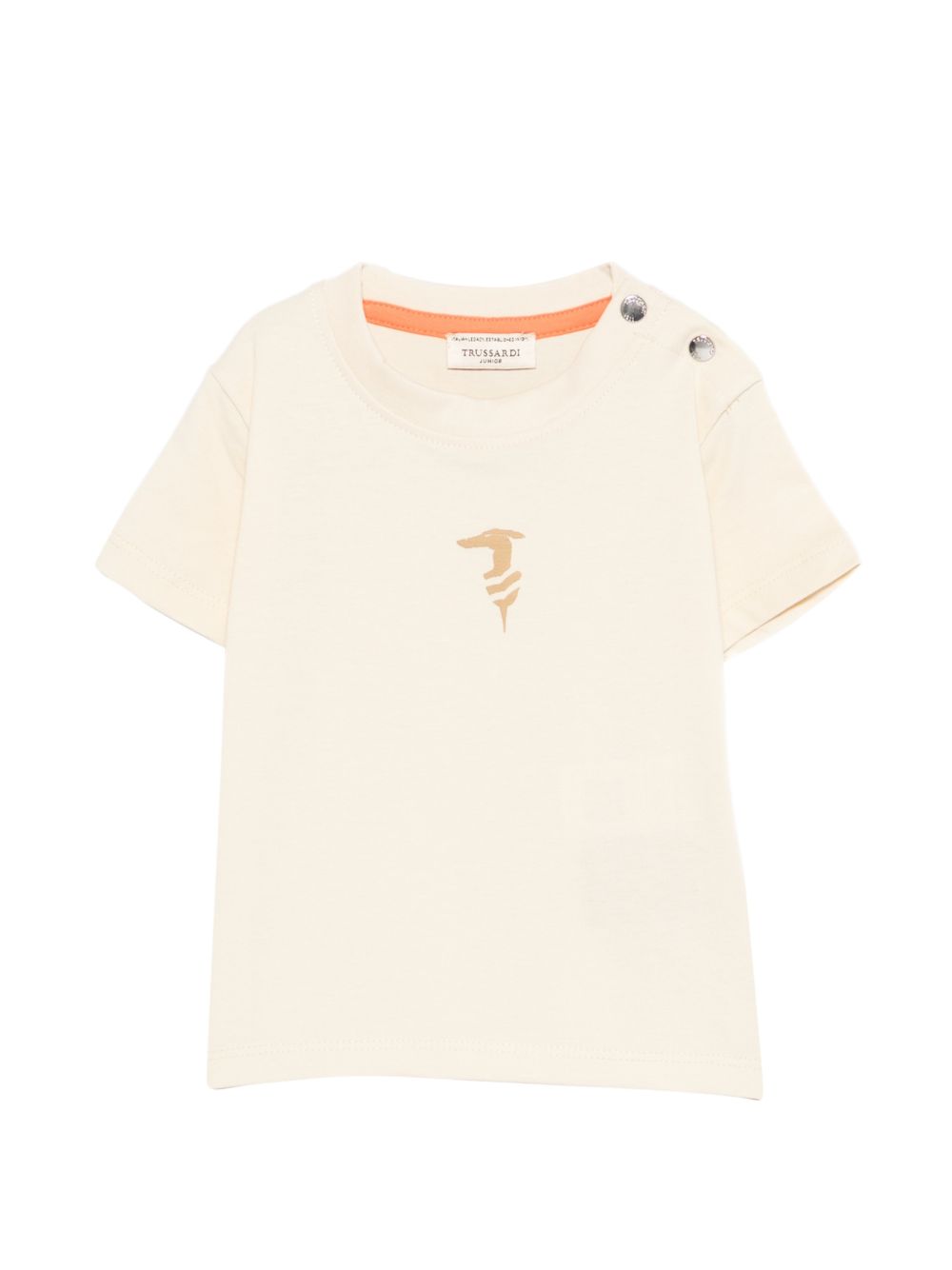T-shirt beige per neonato TIP26048TS BEINEW Trussardi Kids 