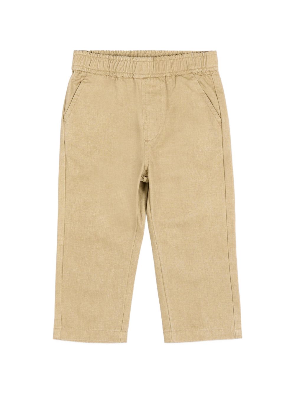 Pantalone marrone chiaro per neonato TIP26062PA BRO Trussardi Kids 