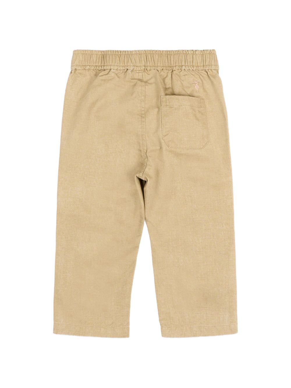 Pantalone marrone chiaro per neonato TIP26062PA BRO Trussardi Kids 