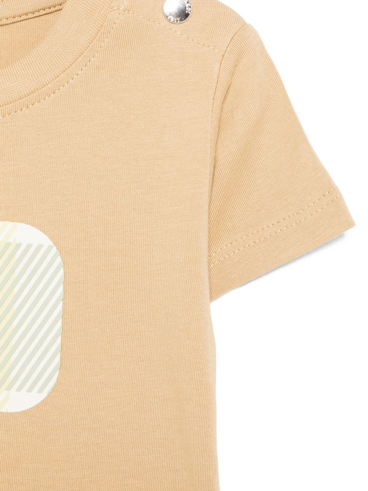 T-shirt marrone per neonato TIP26072TS BRO Trussardi Kids 