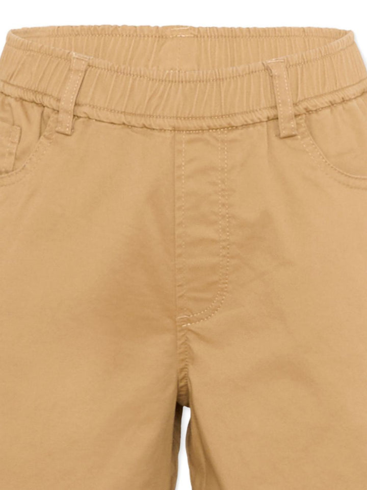 Bermuda marrone chiaro per bambino TIP26074BEK BRO Trussardi Kids 