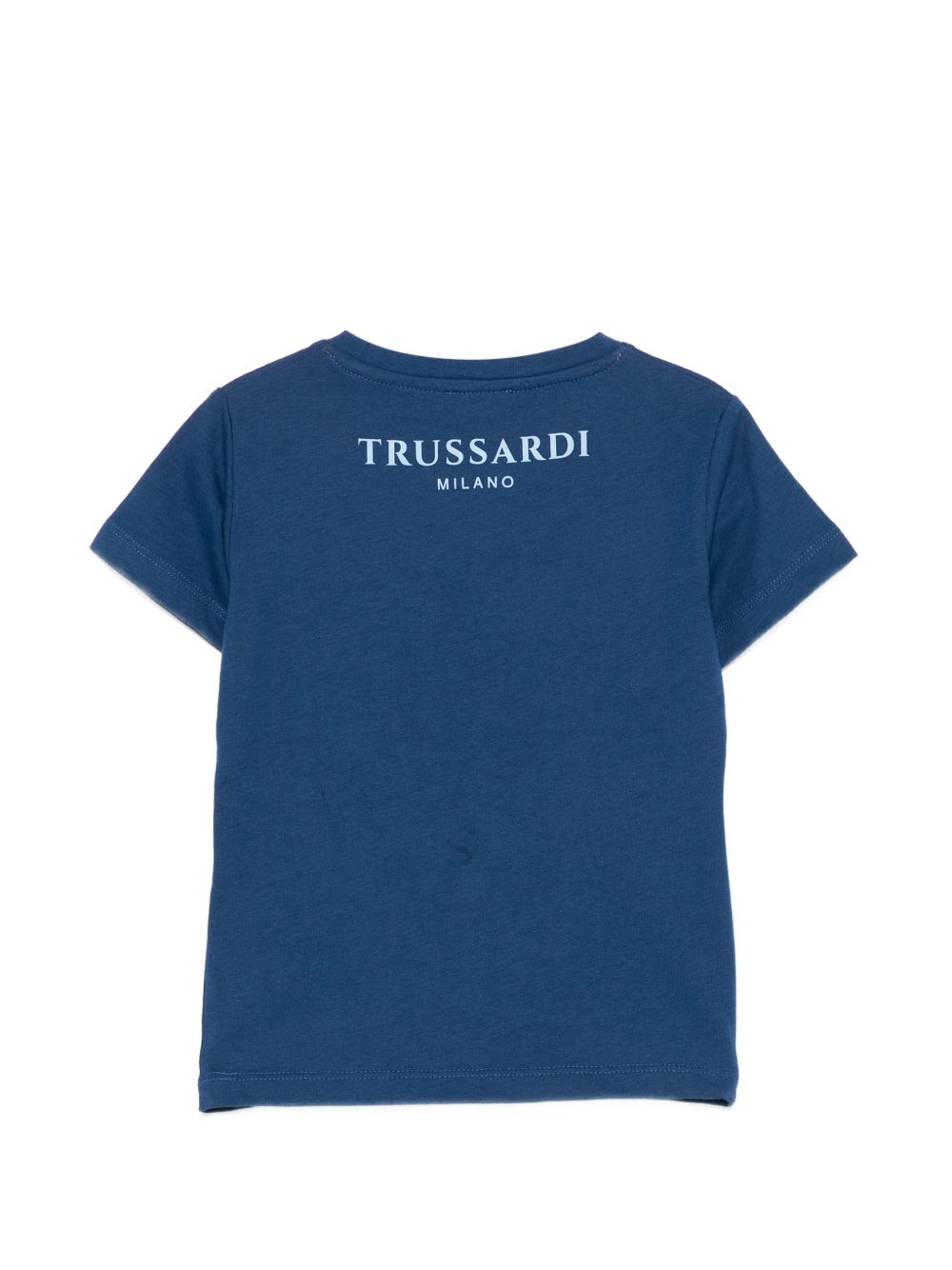 T-shirt blu marine per neonato TIP26093TSK BLU Trussardi Kids 