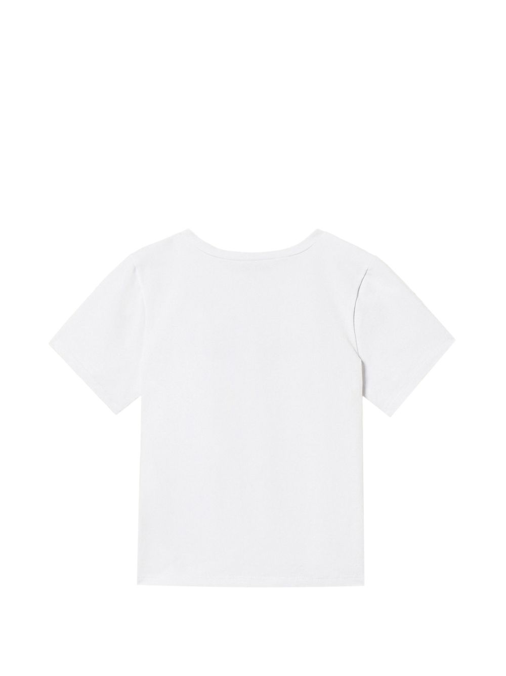 T-shirt bianco per bambina 261GB2181 13368 Twin Set 