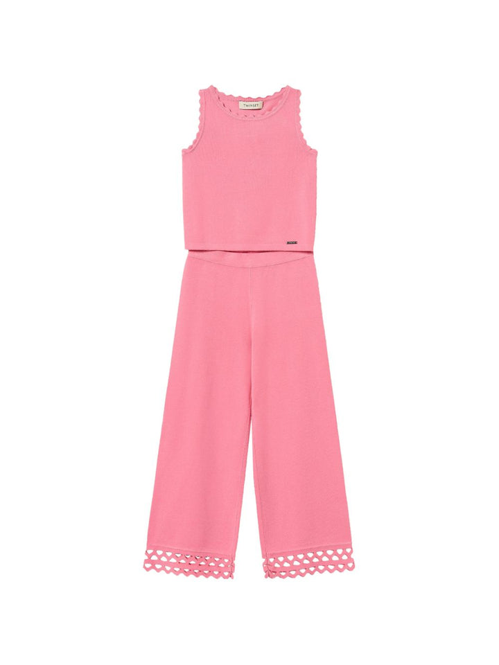 Completo rosa per bambina 261GB3071 07207 Twin Set 