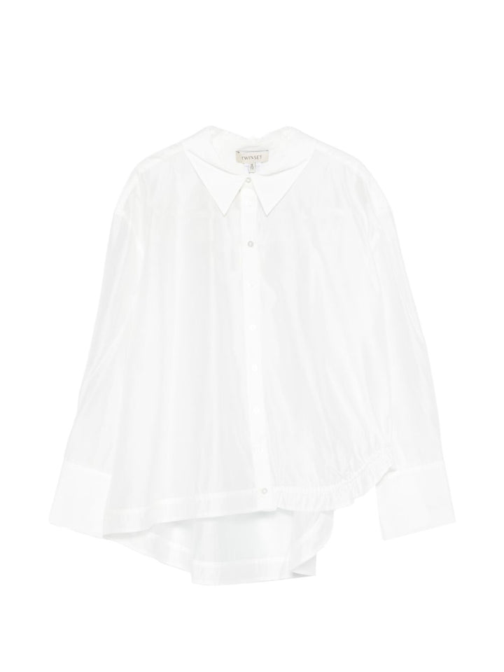 Camicia bianca per bambina 261GJ2111 00526 Twin Set 