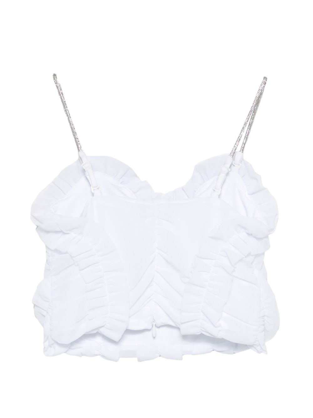 Top bianco per bambina 261GJ2181 00526 Twin Set 