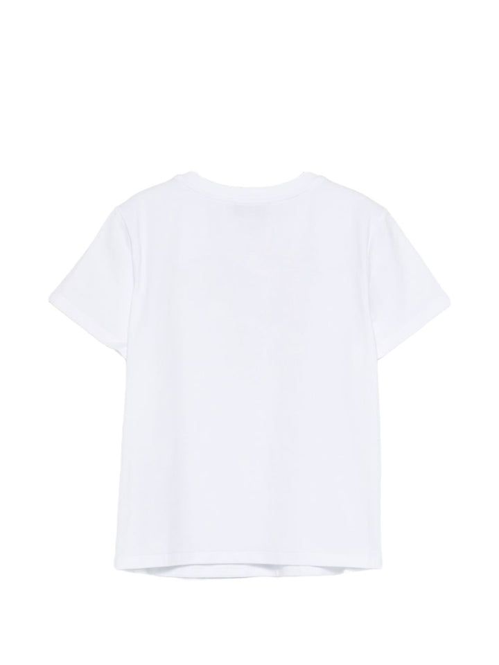 T-shirt bianco per bambino 261GJ2252 00526 Twin Set 
