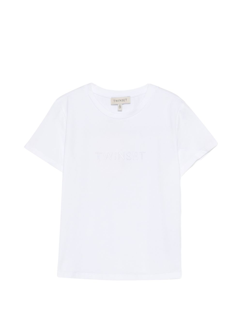 T-shirt bianco per bambino 261GJ2252 00526 Twin Set 