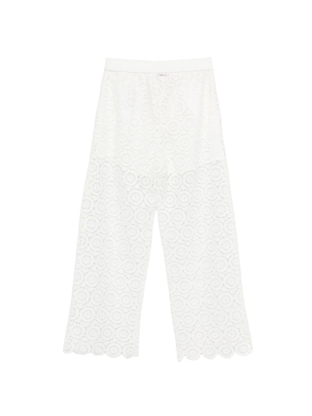 Pantalone bianco per bambina 261GJ2Q21 00526 Twin Set 