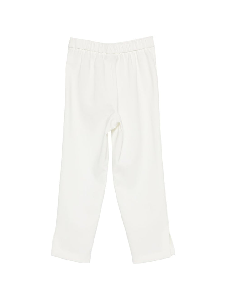 Pantalone bianco per bambina 261GJ2Q56 00526 Twin Set 