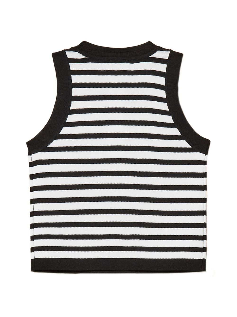 Top nero/bianco per bambina 261GJ3062 11008 Twin Set 