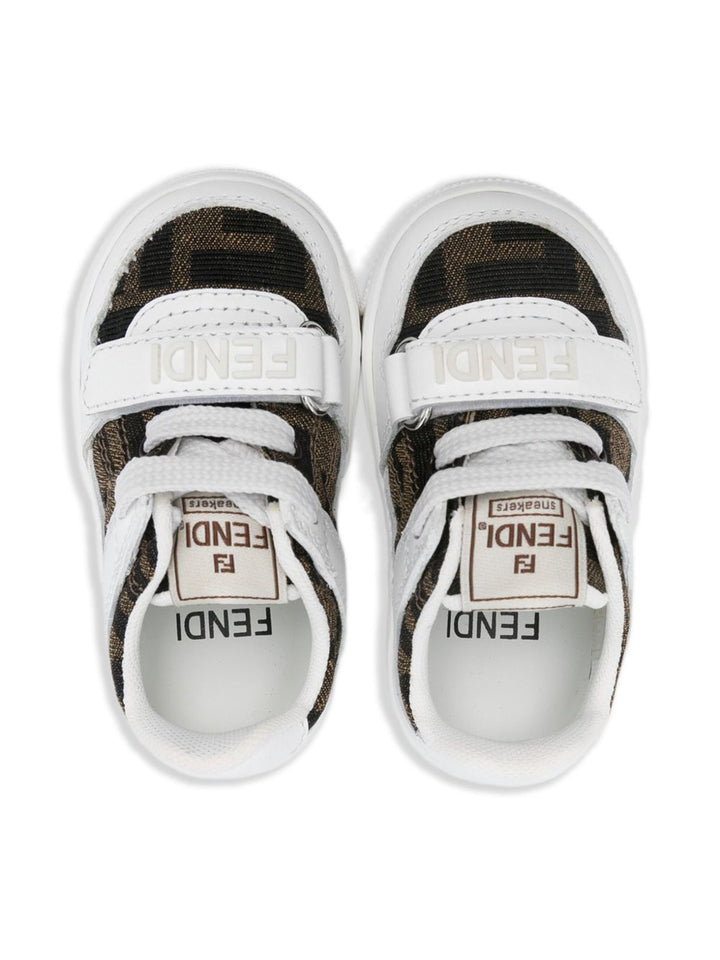 Sneakers bianche per bambino JMR475AHGY F0C1A Fendi Kids 