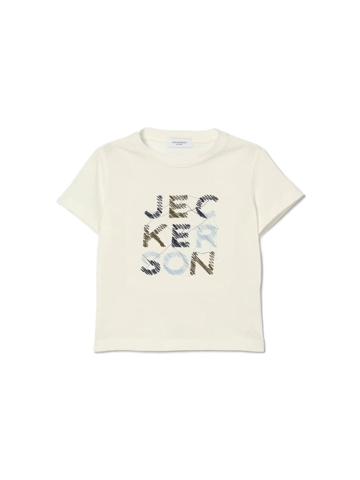 T-shirt latte per bambino JB5638TS26 RE013 Jeckerson Kids 