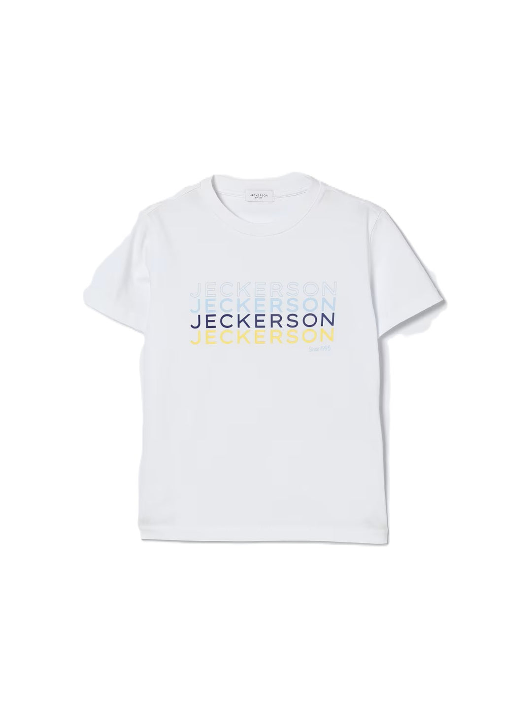 T-shirt bianca per bambino JB5660TS26 RE011 Jeckerson Kids 