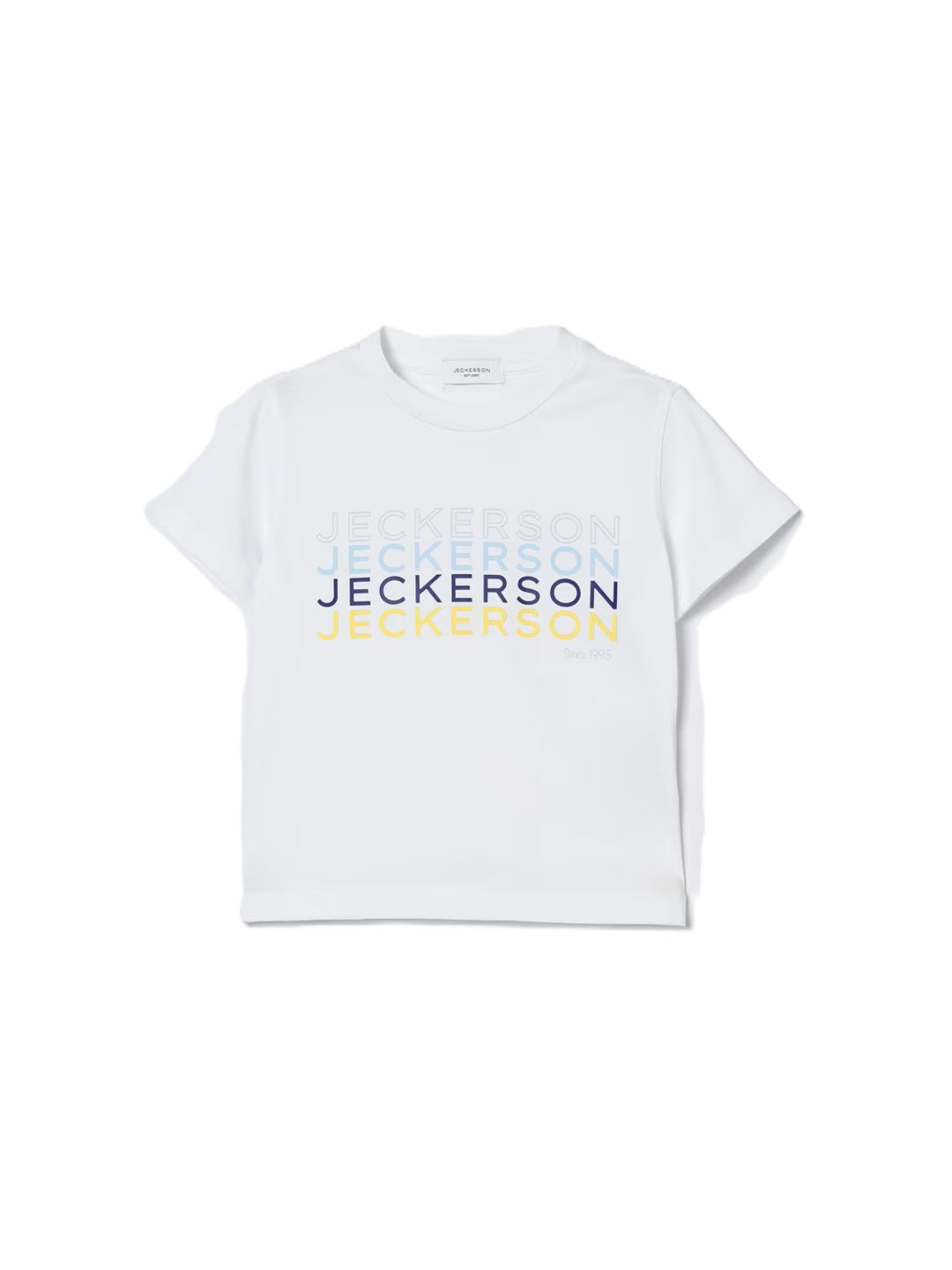 T-shirt bianco per bambino JB5666TS26 RE011 Jeckerson Kids 