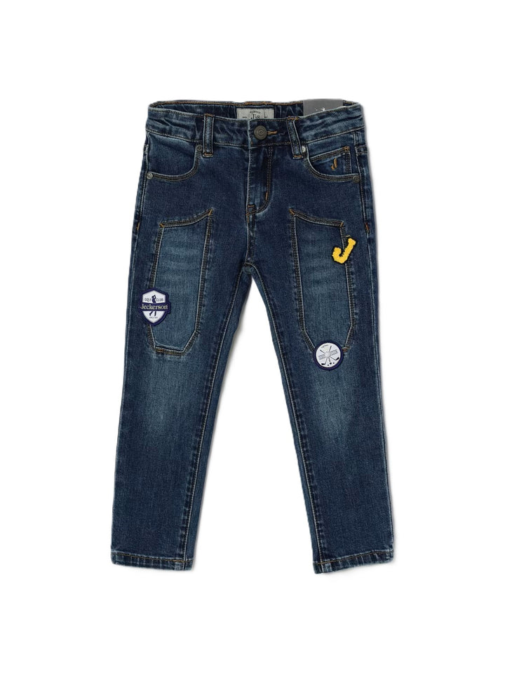 Jeans blu per bambino JB5668PS26 RE068 Jeckerson Kids 
