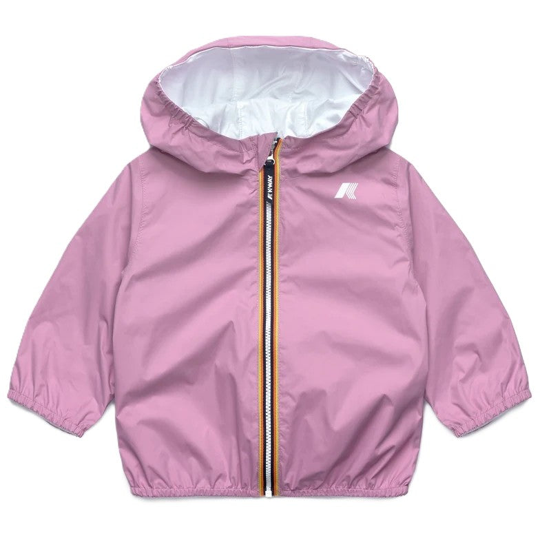 Giubbotto rosa/bianco per neonata K2123IW C56 K-Way Kids 