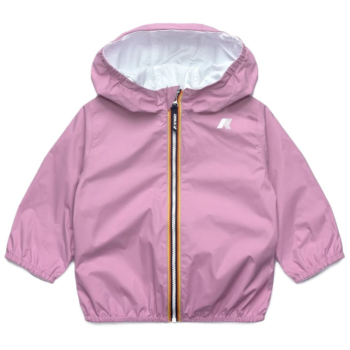 Giubbotto rosa/bianco per neonata K2123IW C56 K-Way Kids 