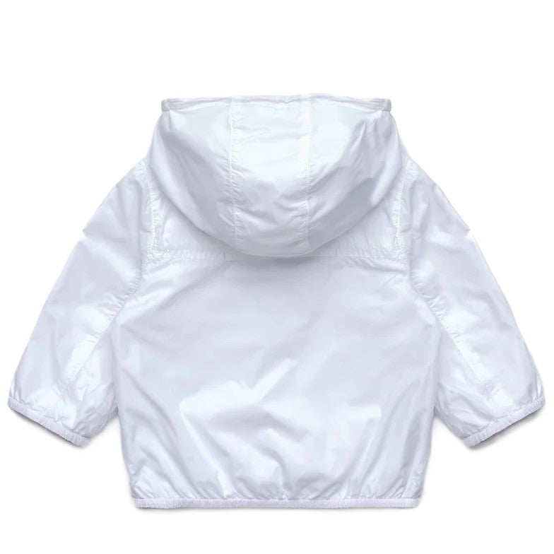 Giubbotto rosa/bianco per neonata K2123IW C56 K-Way Kids 