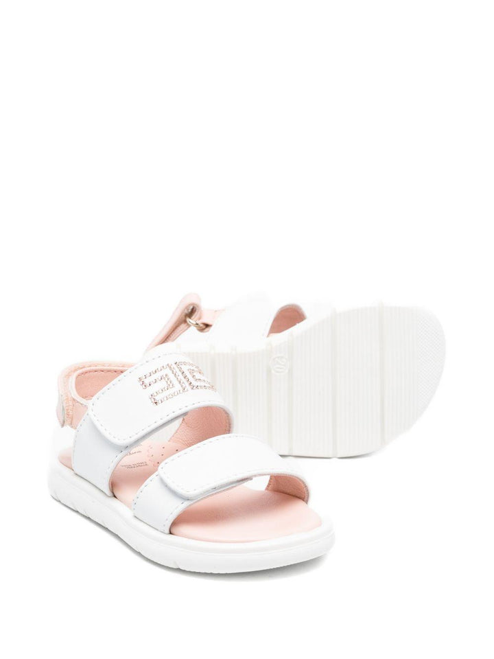 Sandali bianche per bambina F1A2E05500092 B078 Elisabetta Franchi Kids 