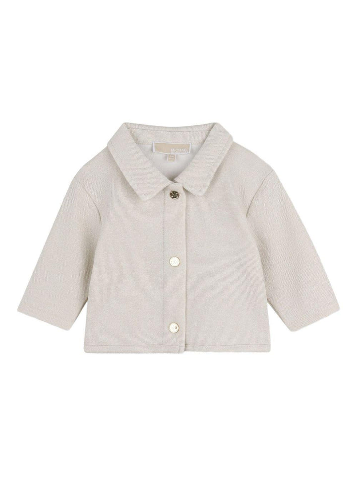 Completo bianco/beige per neonata R30546 215 Michael Kors Kids 