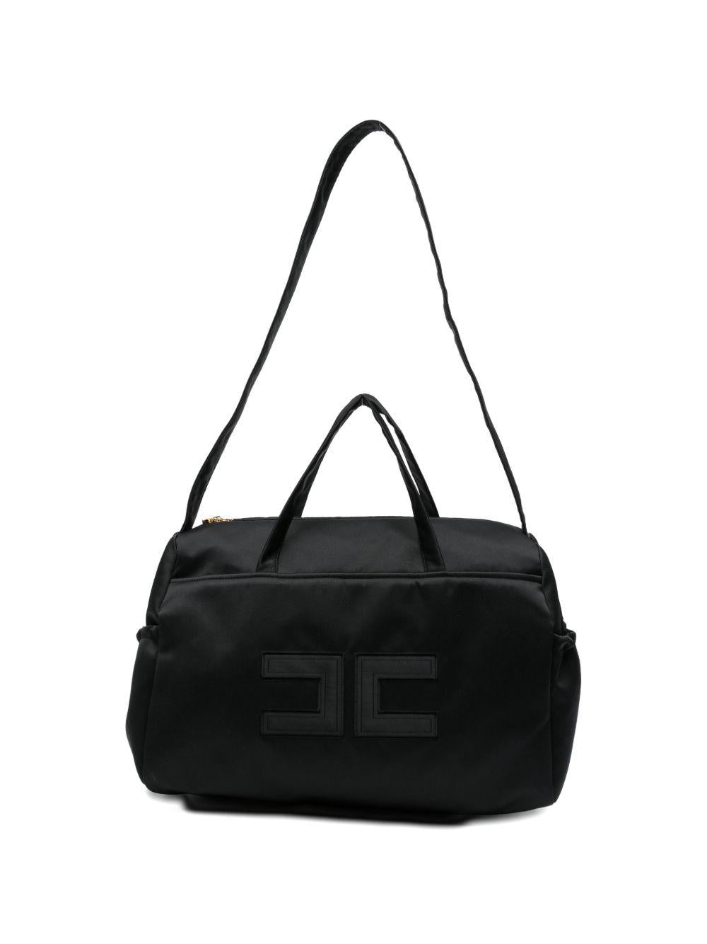 Borsa mamma nera ENBO0280RA016 N000 Elisabetta Franchi Kids 