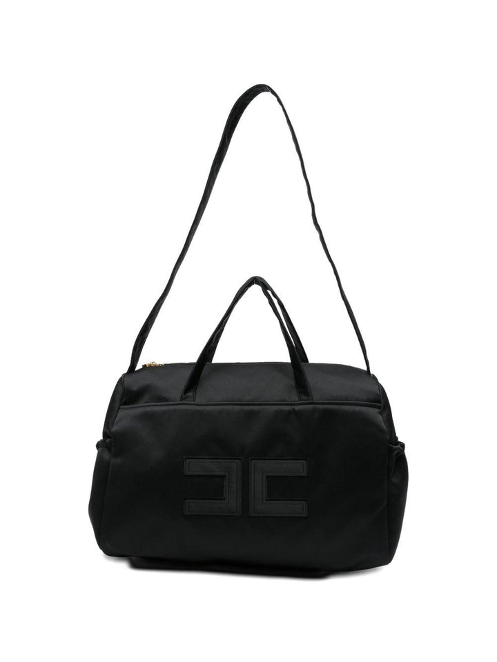 Borsa mamma nera ENBO0280RA016 N000 Elisabetta Franchi Kids 