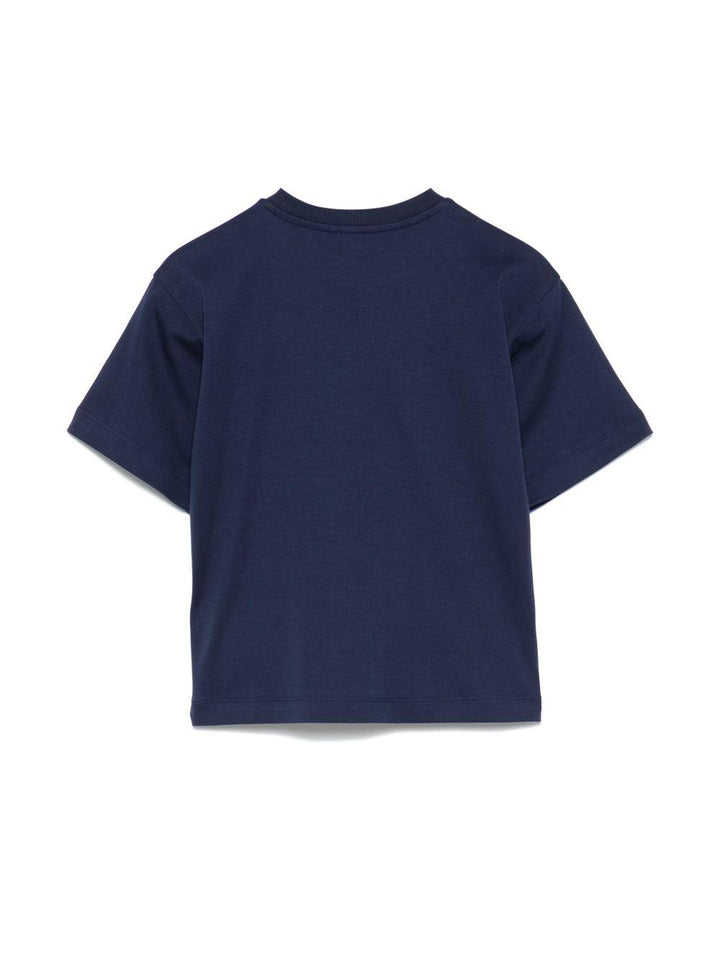 T-shirt blu navy per bambino
