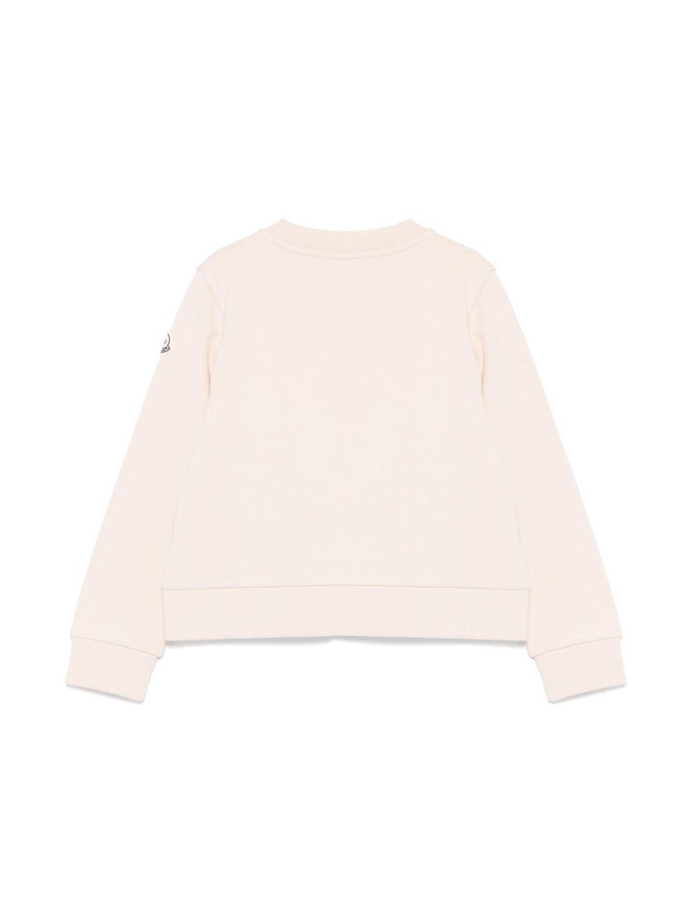 Felpa rosa polvere per bambina