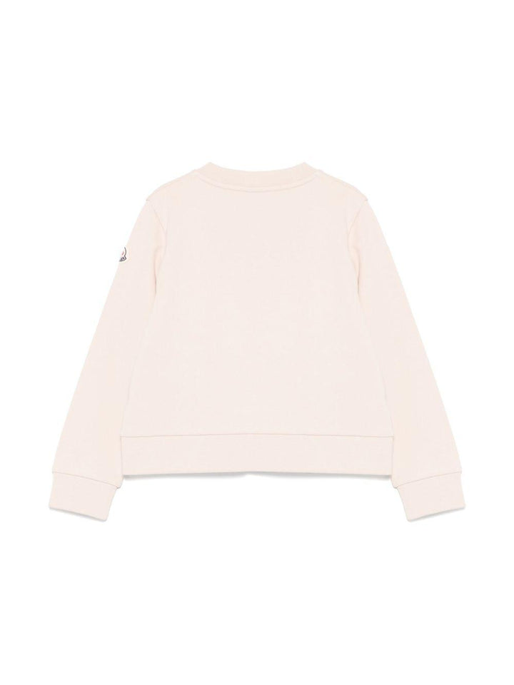 Felpa rosa polvere per bambina