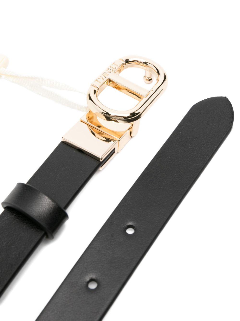 Cintura nera per bambina 252GJ501C 12697 Twin Set 