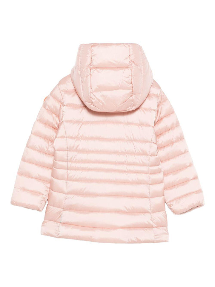 Giubbotto rosa chiaro per bambina J47300GIRIS21 80043 Save The Duck Kids 