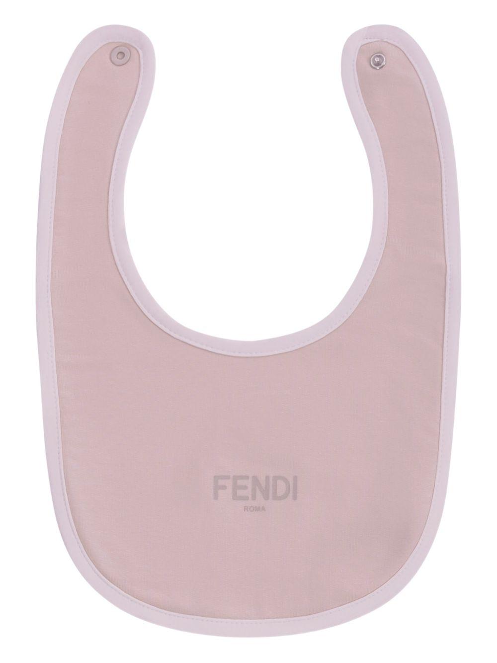 Tutina rosa cipria per neonata BUK1608RA F19J5 Fendi Kids 